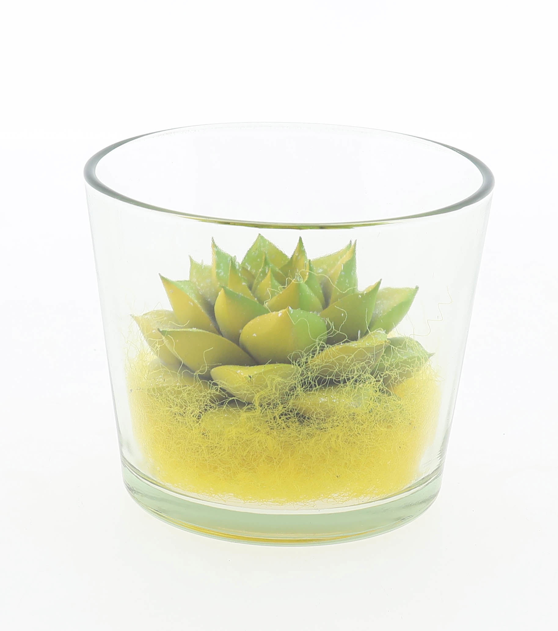 Purper easter multi glitter in glas + wol, D 8,5