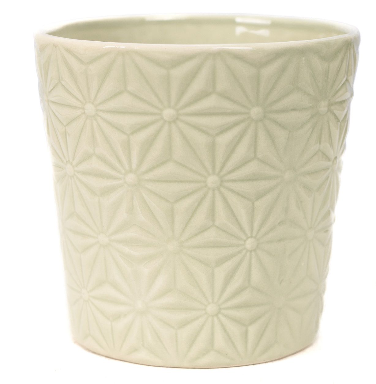 P&PURE Juliette ceramics shiny green, D 13