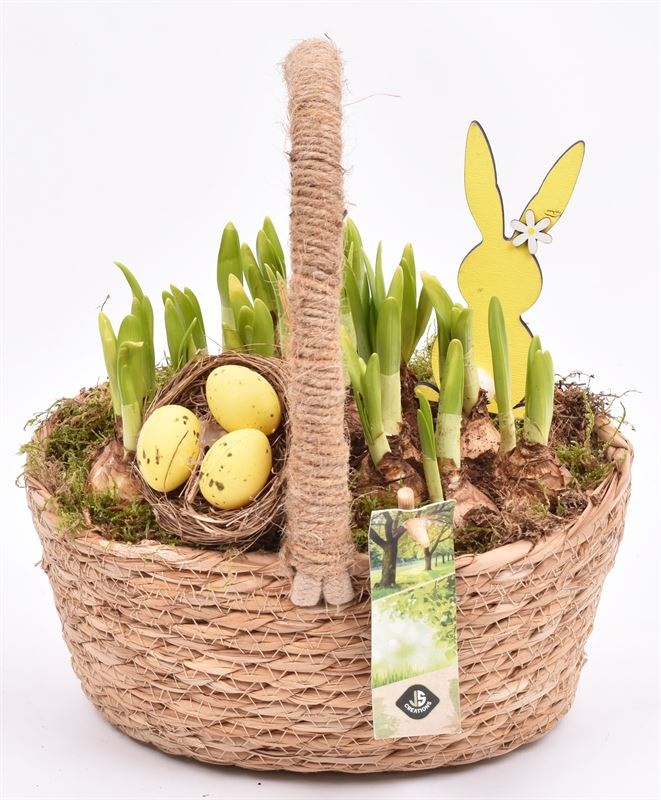 Jute hengselmand 22x19cm, D 22