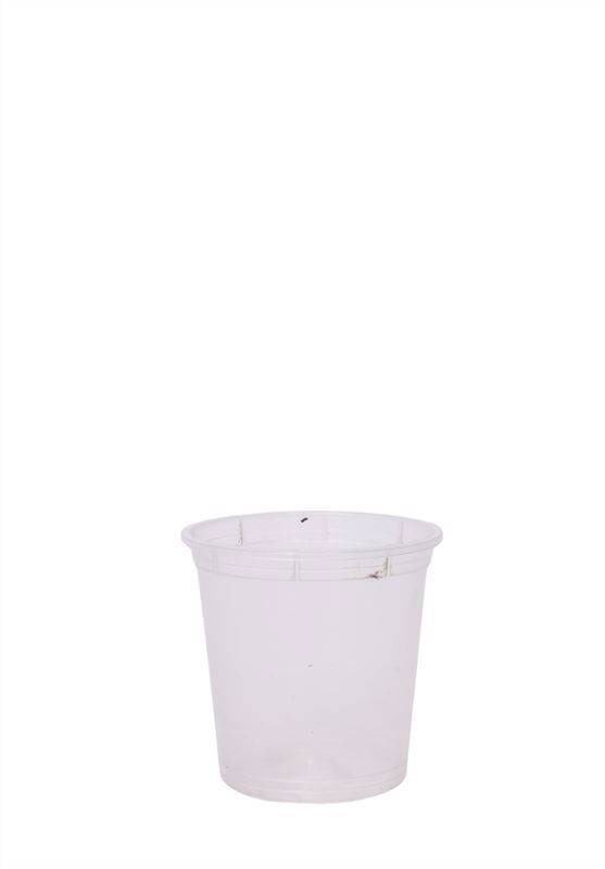Plastic pot 06 cm transparant, D 6