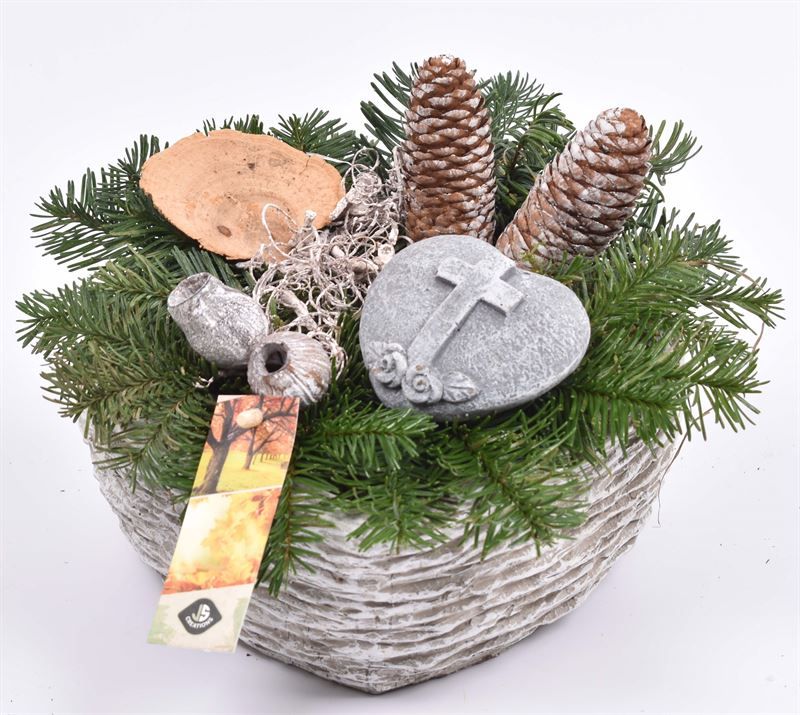 Cement hart gy 20x18cm, D 20