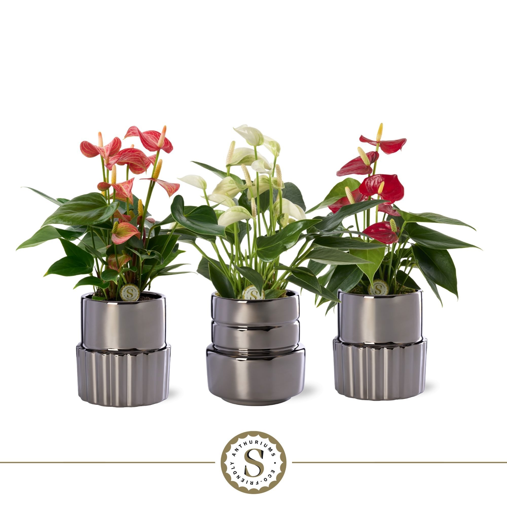 Oslo Silver Keramiek 9cm Mix, D 9