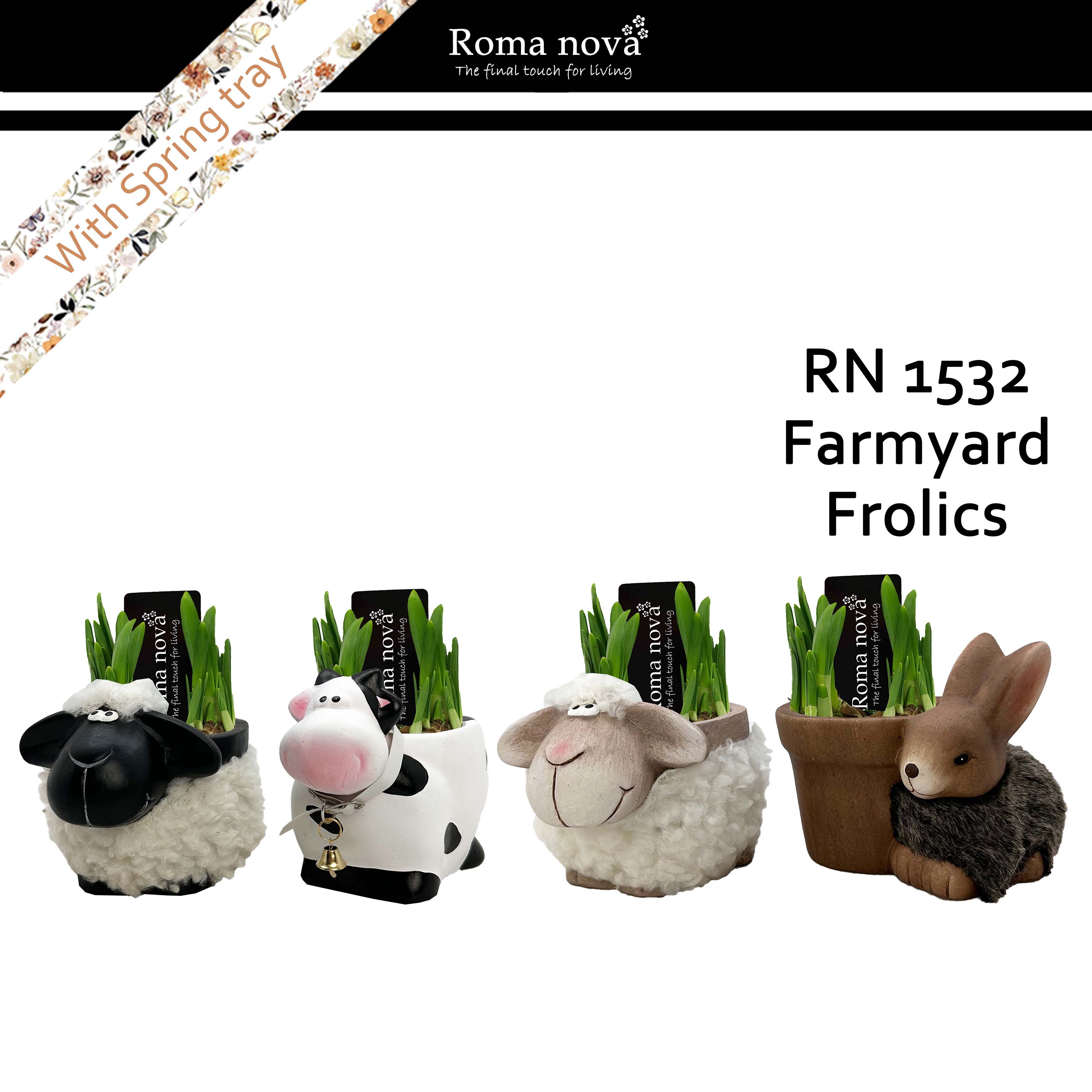 1532 - Farmyard Frolics (Tete a Tete), D 16