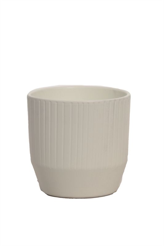 Tirza p12 lines vanilla matte, D 12 cm