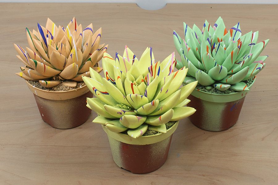 Miranda coloured Splash Easter mix, D 10,5