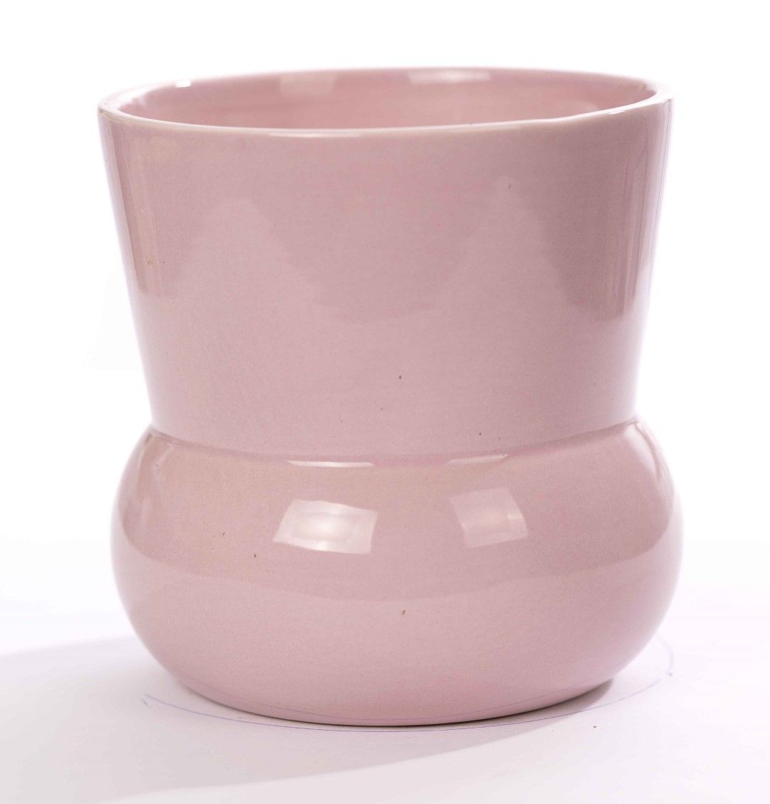 P&PURE Plant vase Maxima shiny pink, D 13