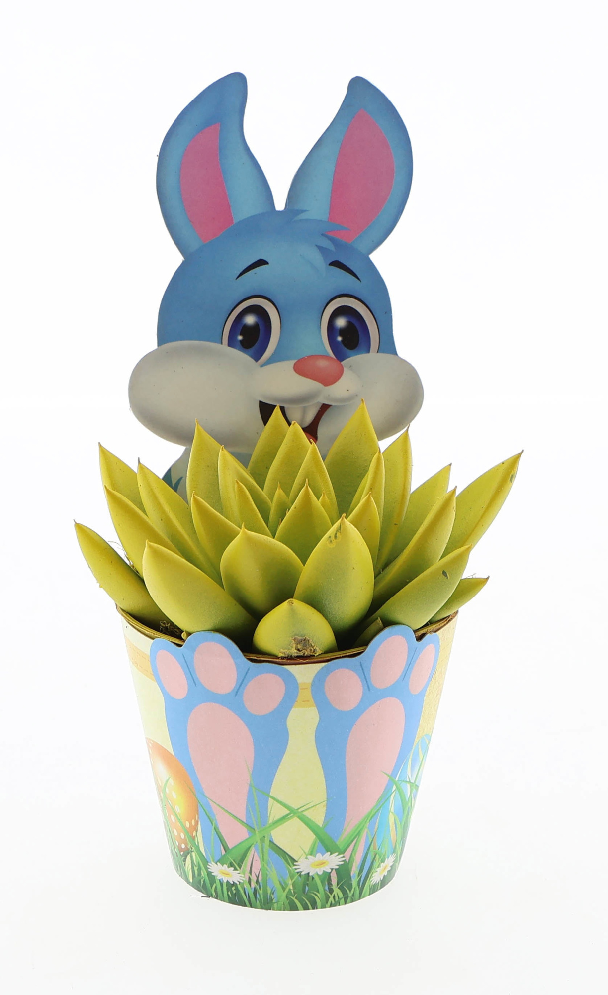 Potcover paashaas miranda geel, D 8,5