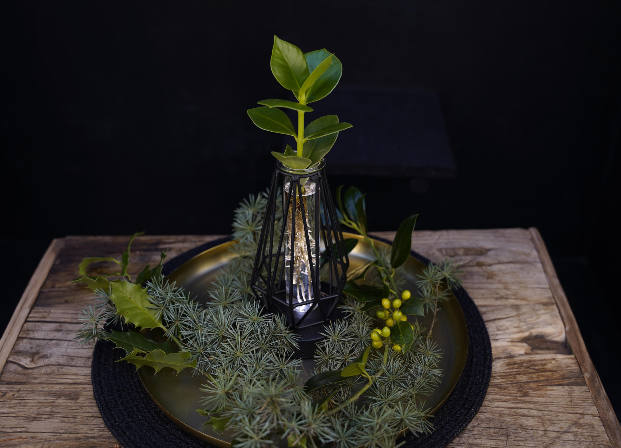 Christmas | Mix in Turijn glas + led - levertijd: 24 uur, D 7