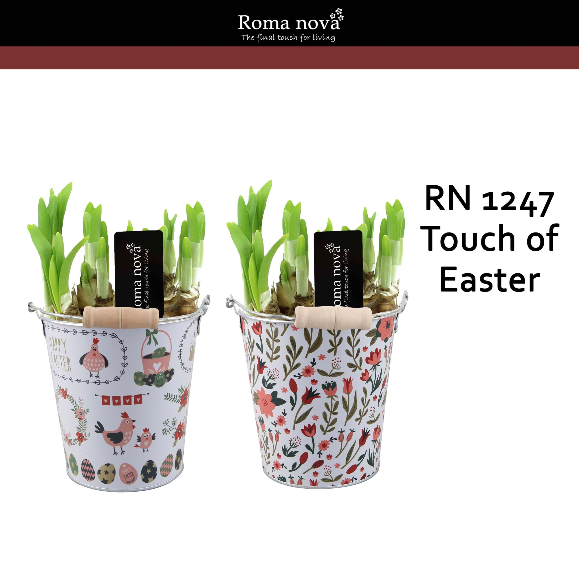 1247 - Touch of Easter (Tete a Tete), D 14
