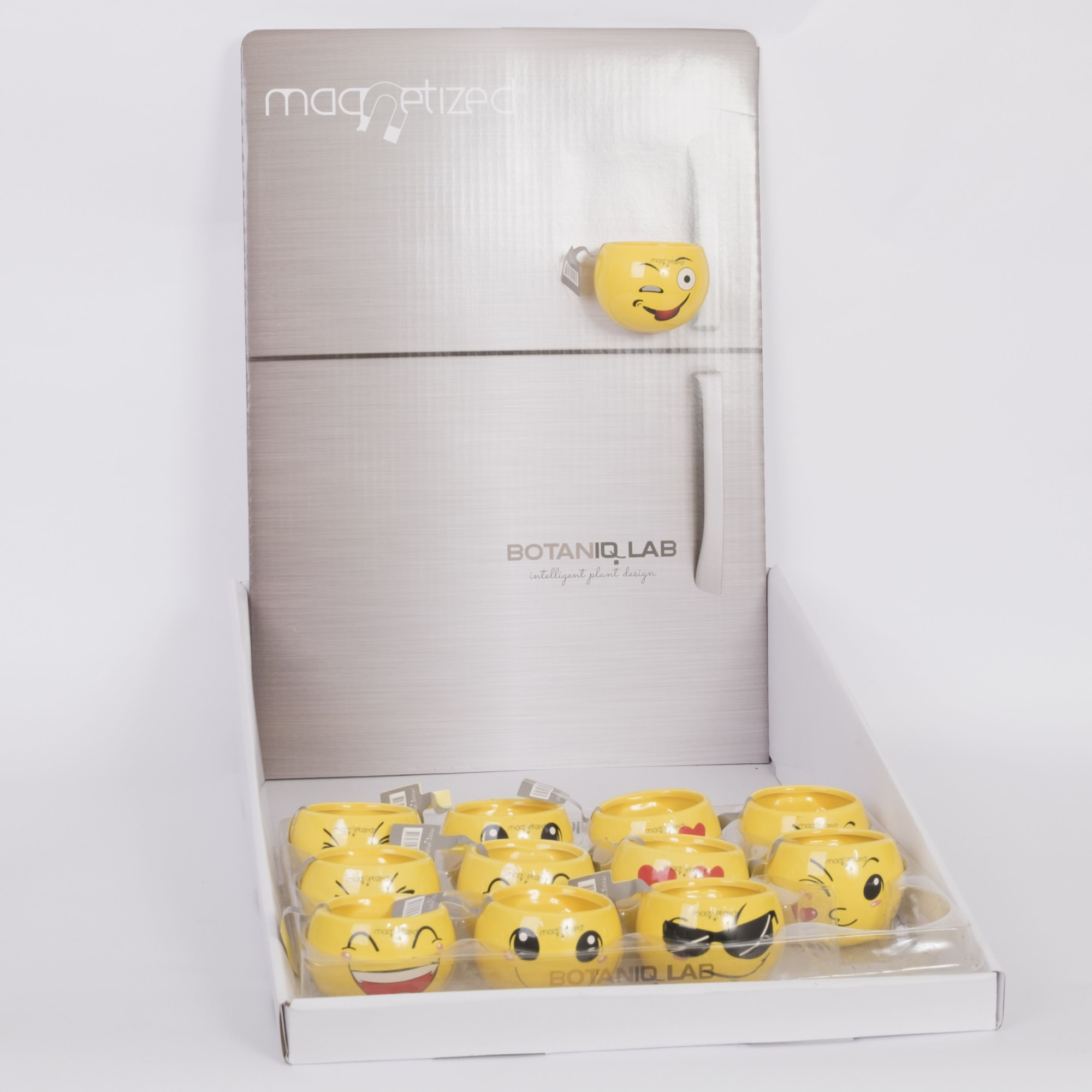 Magnetized Emoji in Display, excl. plants, D 6