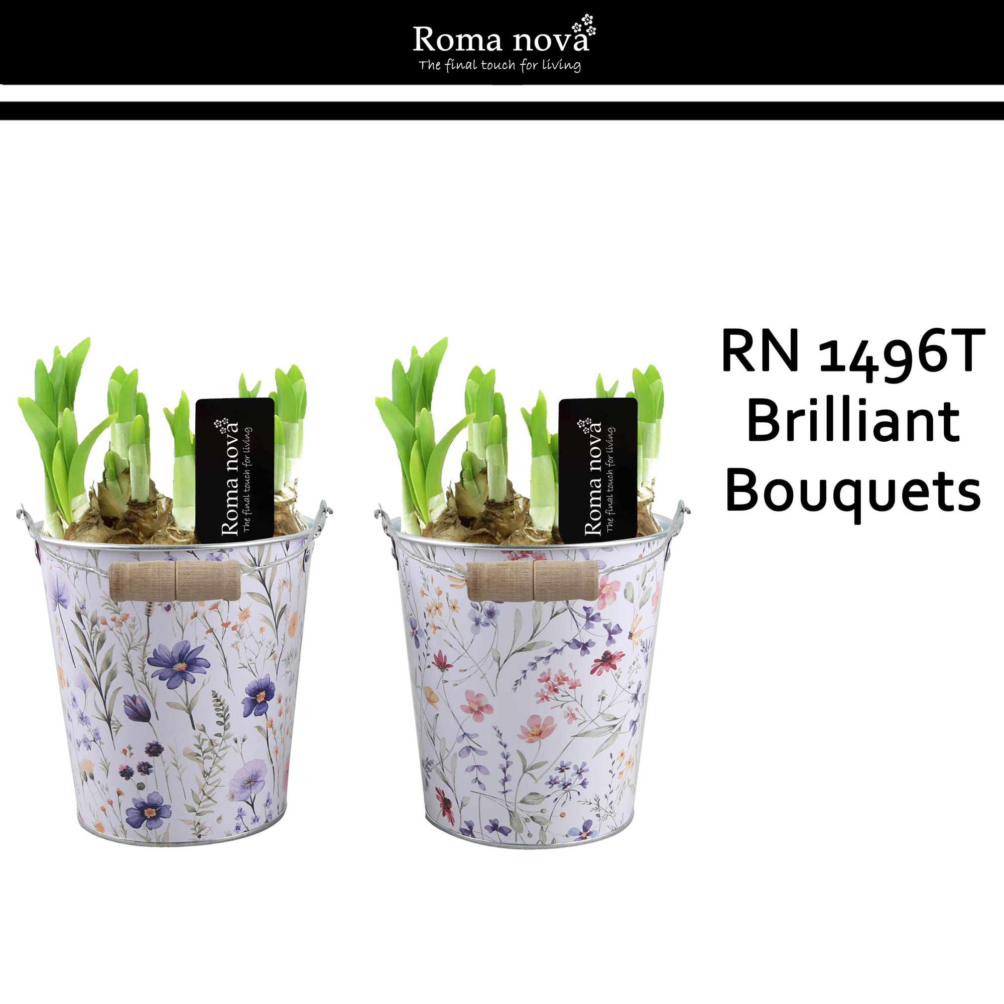 1496T - Brilliant Bouquets (Tete a Tete), D 14