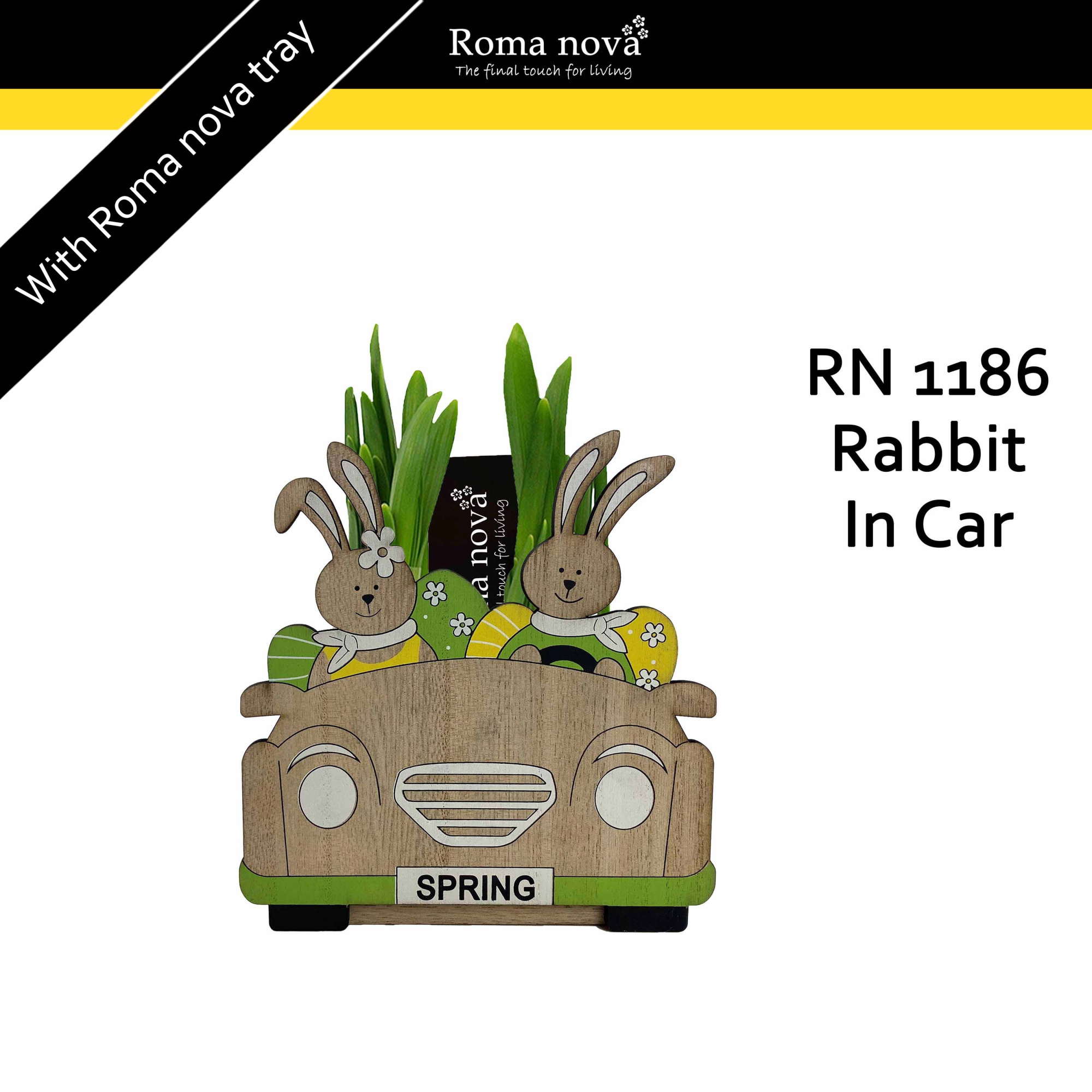 1186 - Rabbit In Car (Tete a Tete), D 15