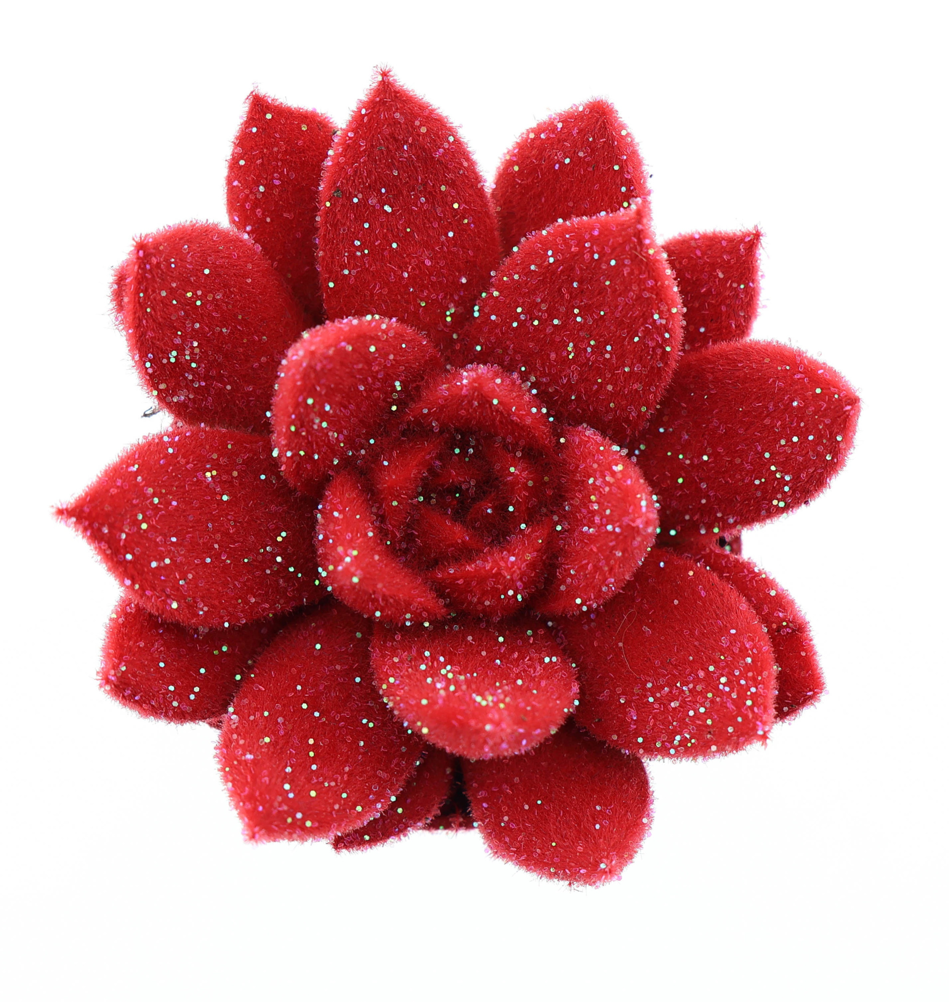 Miranda velvet rood + glitter, D 5,5