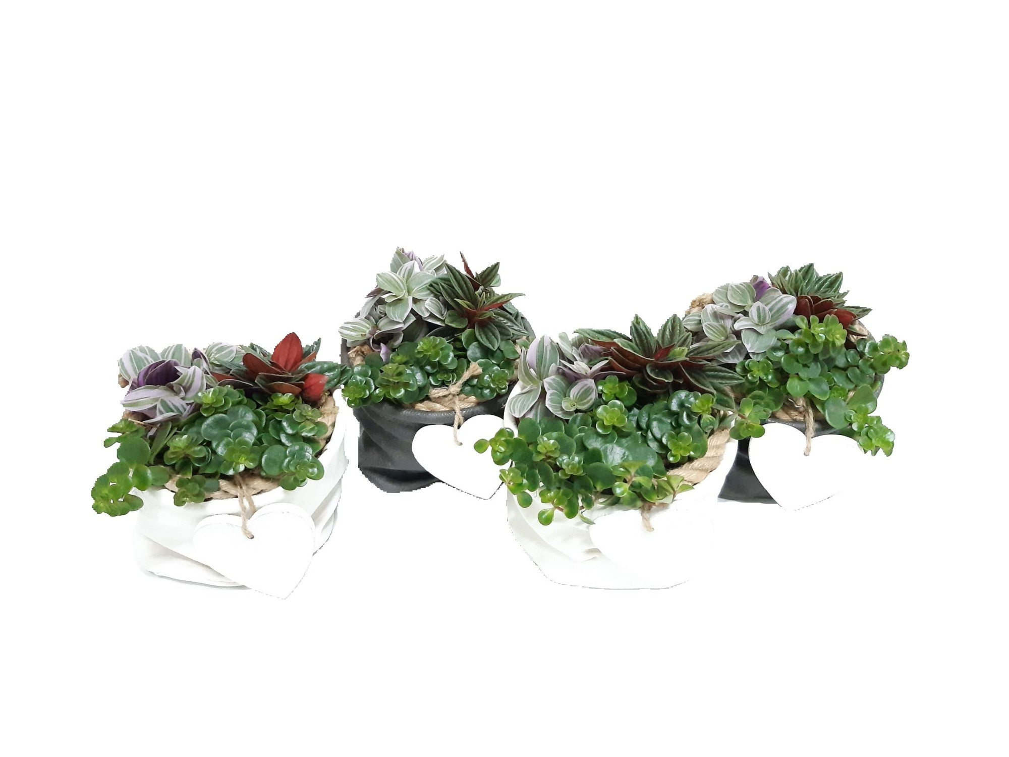 LBD14HRT Leather Bag D14 mini groenmix, D 14