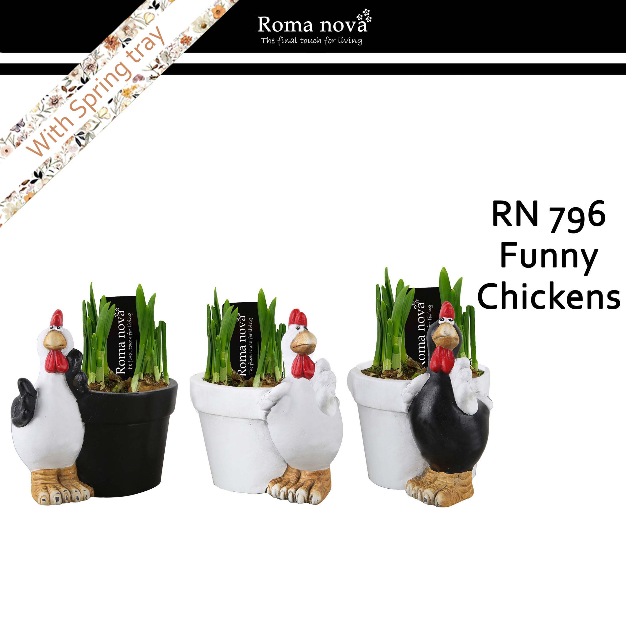796 - Funny Chickens (Tete a Tete), D 15