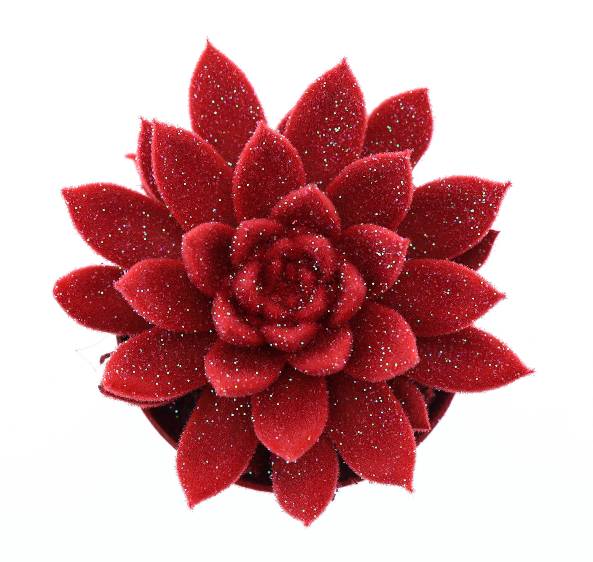 Miranda velvet rood + glitter, D 8,5