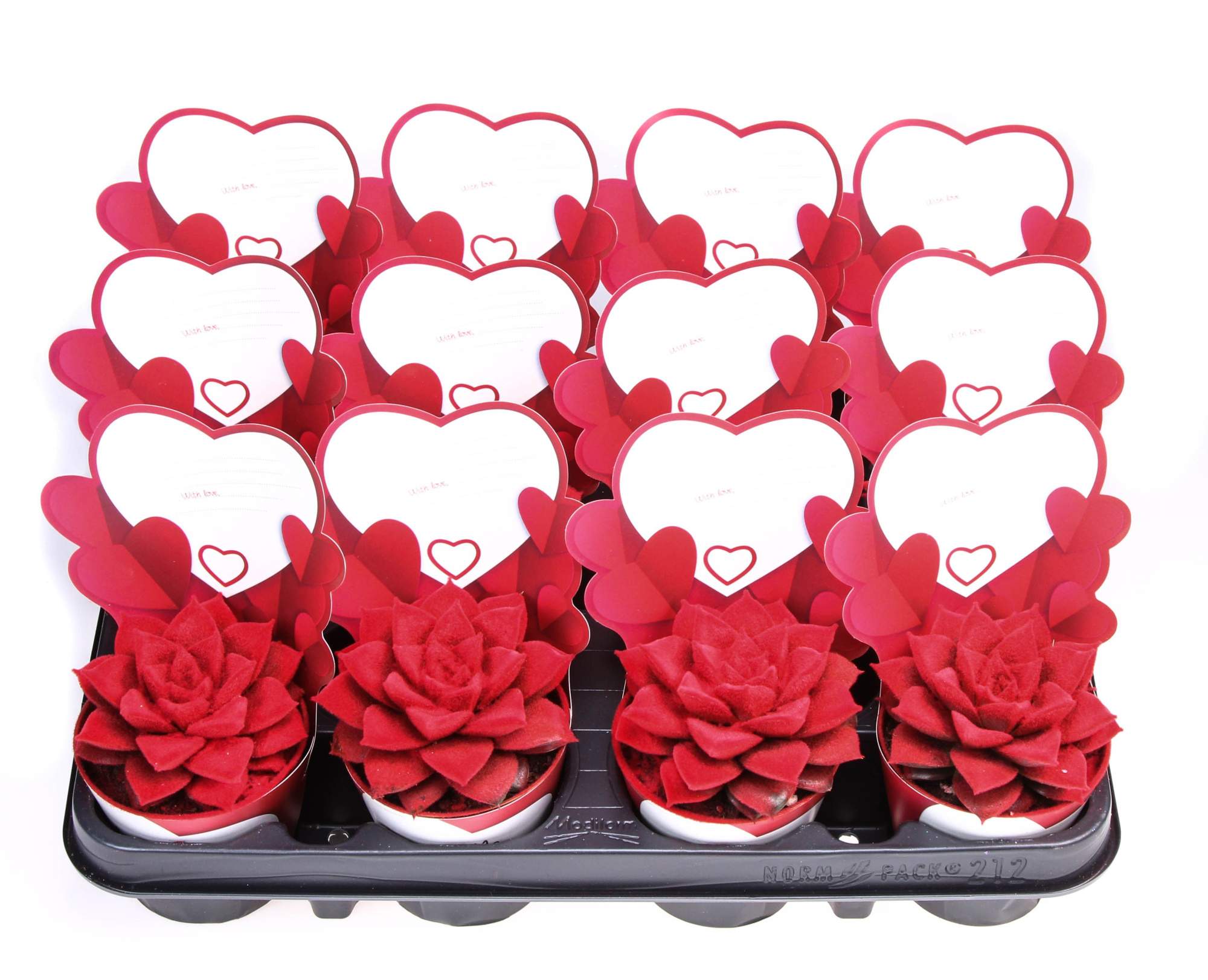 Potcover Little love Purper Velvet, D 8,5