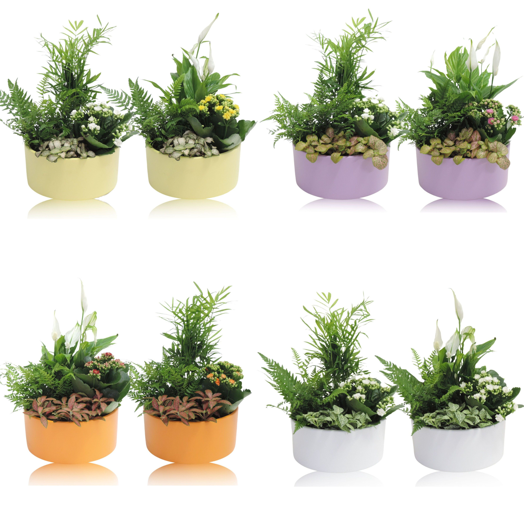 Arrangement Keramiek schaal Stone 22 cm, D 22